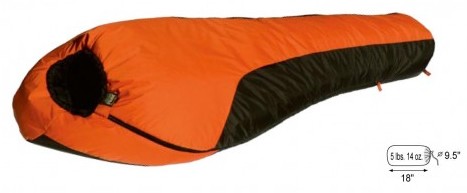 Mt. Rainier -20° WATERPROOF Sleeping Bag