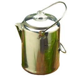 20 Cup Aluminum Percolator - Special Scout Price