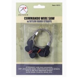 Commando Wire Saw w/ Nylon Hand Straps