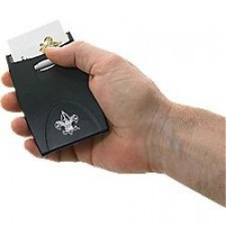 Boy Scout Business Card Roller Dispenser