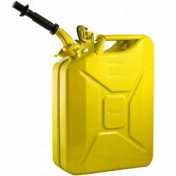 NATO Yellow Steel Jerry Can w/Spout