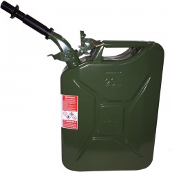 NATO Green Steel Jerry Can w/Spout