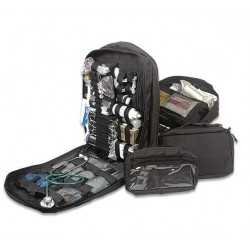 Stomp Medical Kit - Black Interior View Opened