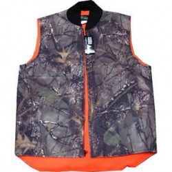 World Famous Sport Burly Camo Reversible Vest