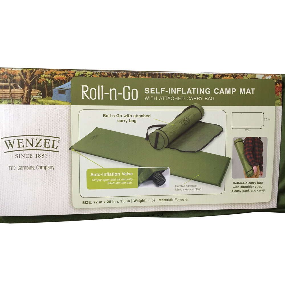 Wenzel Self Inflating Air Mattress Kmart Australia Blackwolf