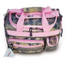 Ladies' Mossy Oak Infinity Duffel / Carry-On Bag - 13" - Pink Trim