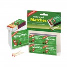 Waterproof Safety Matches - 4 Boxes