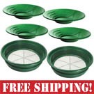 Gold Panning Family Pack - 4 Pans + 2 Sieves  *FREE SHIPPING*