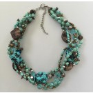 Multi-strand Turquoise Necklace