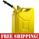 NATO Yellow Steel Jerry Can w/Spout  *FREE SHIPPING*