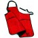 Lodge Red Leather Apron